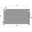 Condenseur, climatisation MAGNETI MARELLI 350203331000 - Visuel 1