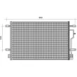 Condenseur, climatisation MAGNETI MARELLI 350203339000 - Visuel 2