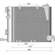 Condenseur, climatisation MAGNETI MARELLI 350203263000 - Visuel 1