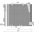 Condenseur, climatisation MAGNETI MARELLI 350203263000 - Visuel 2