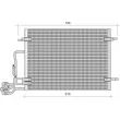Condenseur, climatisation MAGNETI MARELLI 350203368000 - Visuel 2