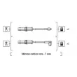 Kit de câbles d'allumage MAGNETI MARELLI 941318111152 - Visuel 3