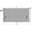 Condenseur, climatisation MAGNETI MARELLI 350203345000 - Visuel 2
