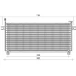 Condenseur, climatisation MAGNETI MARELLI 350203400000 - Visuel 1