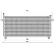 Condenseur, climatisation MAGNETI MARELLI 350203400000 - Visuel 2