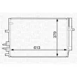 Condenseur, climatisation MAGNETI MARELLI 350203615000 - Visuel 2