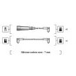 Kit de câbles d'allumage MAGNETI MARELLI 941318111047 - Visuel 2