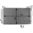 Condenseur, climatisation MAGNETI MARELLI 350203610000 - Visuel 1