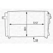 Condenseur, climatisation MAGNETI MARELLI 350203612000 - Visuel 2