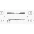 Kit de câbles d'allumage MAGNETI MARELLI 941318111145 - Visuel 1