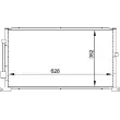 Condenseur, climatisation MAGNETI MARELLI 350203608000 - Visuel 1
