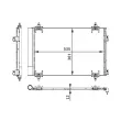 Condenseur, climatisation MAGNETI MARELLI 350203602000 - Visuel 1