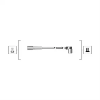 Kit de câbles d'allumage MAGNETI MARELLI 941319170120