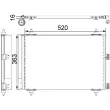Condenseur, climatisation MAGNETI MARELLI 350203628000 - Visuel 1