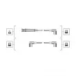 Kit de câbles d'allumage MAGNETI MARELLI 941319170052 - Visuel 2