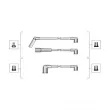 Kit de câbles d'allumage MAGNETI MARELLI 941319170001 - Visuel 2