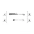 Kit de câbles d'allumage MAGNETI MARELLI 941319170026 - Visuel 2