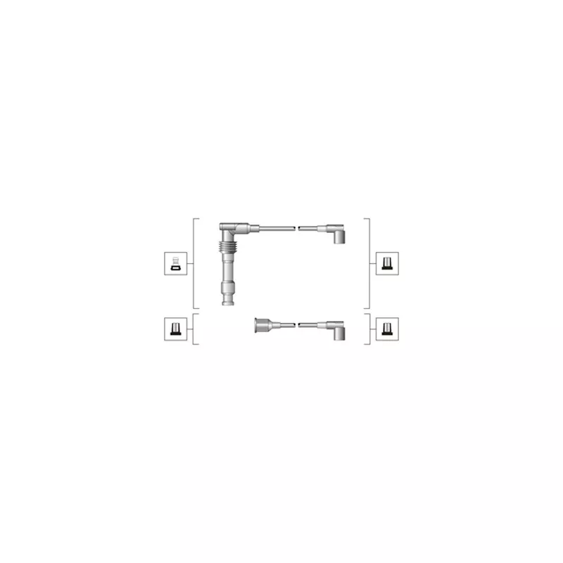 Kit de câbles d'allumage MAGNETI MARELLI 941319170123