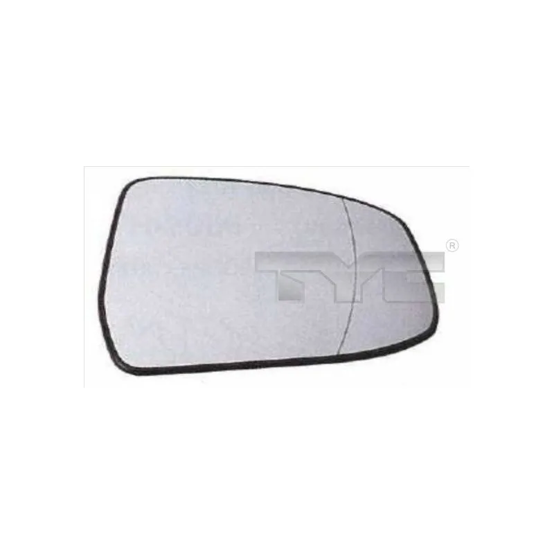 Verre de rétroviseur, rétroviseur extérieur TYC 310-0118-1