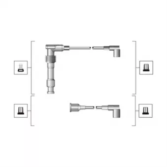 Kit de câbles d'allumage MAGNETI MARELLI 941319170085
