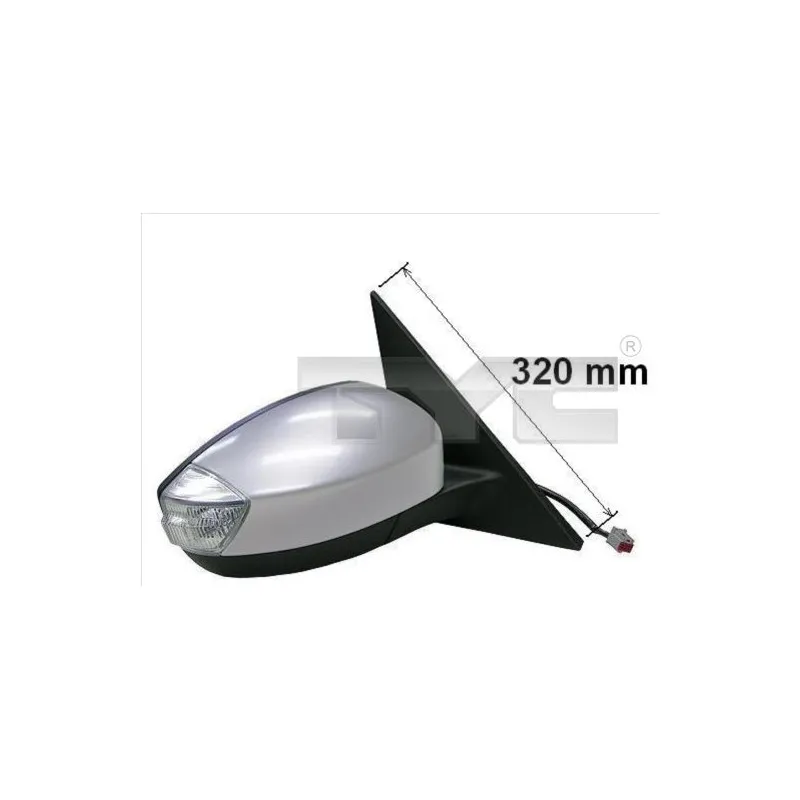 Rétroviseur extérieur TYC 310-0122