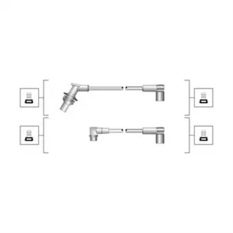 Kit de câbles d'allumage MAGNETI MARELLI 941319170101