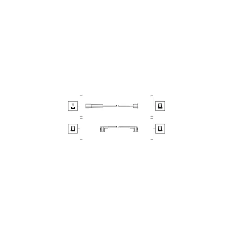 Kit de câbles d'allumage MAGNETI MARELLI 941319170019