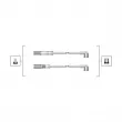 Kit de câbles d'allumage MAGNETI MARELLI 941319170068 - Visuel 3