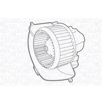 Pulseur d'air habitacle MAGNETI MARELLI 069422459010