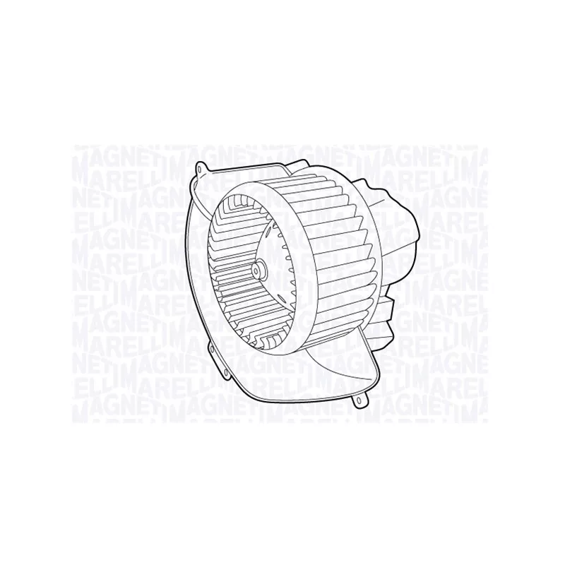 Pulseur d'air habitacle MAGNETI MARELLI 069422459010