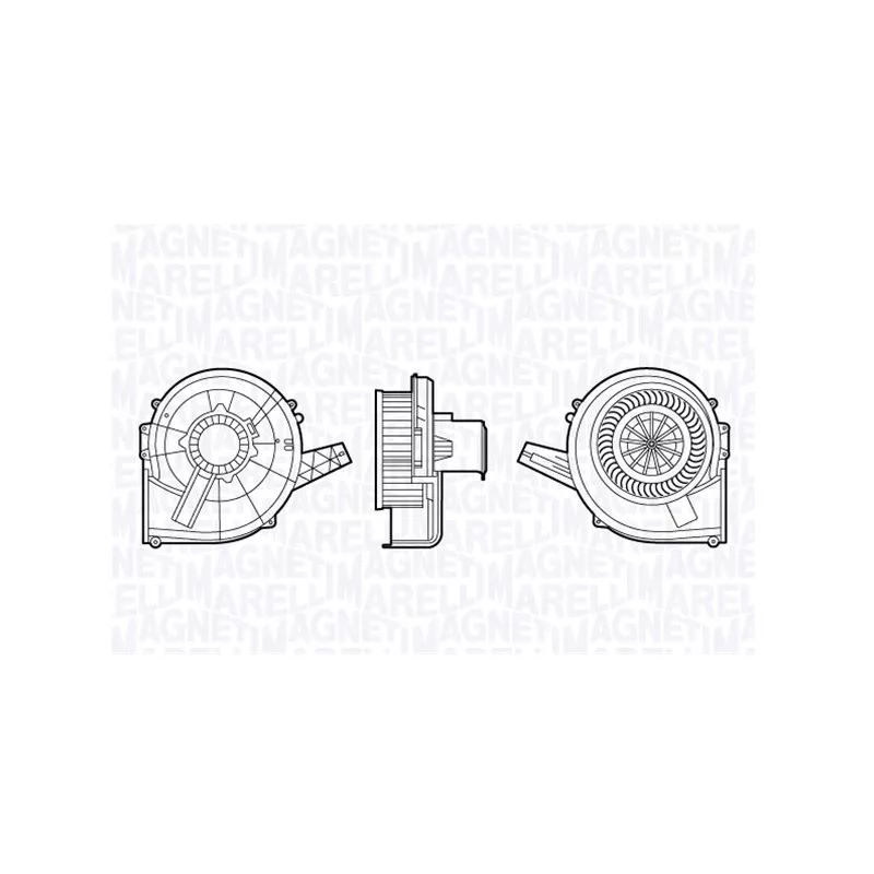 Pulseur d'air habitacle MAGNETI MARELLI 069412666010