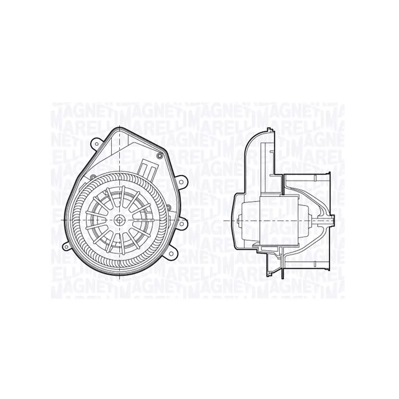Pulseur d'air habitacle MAGNETI MARELLI 069412690010
