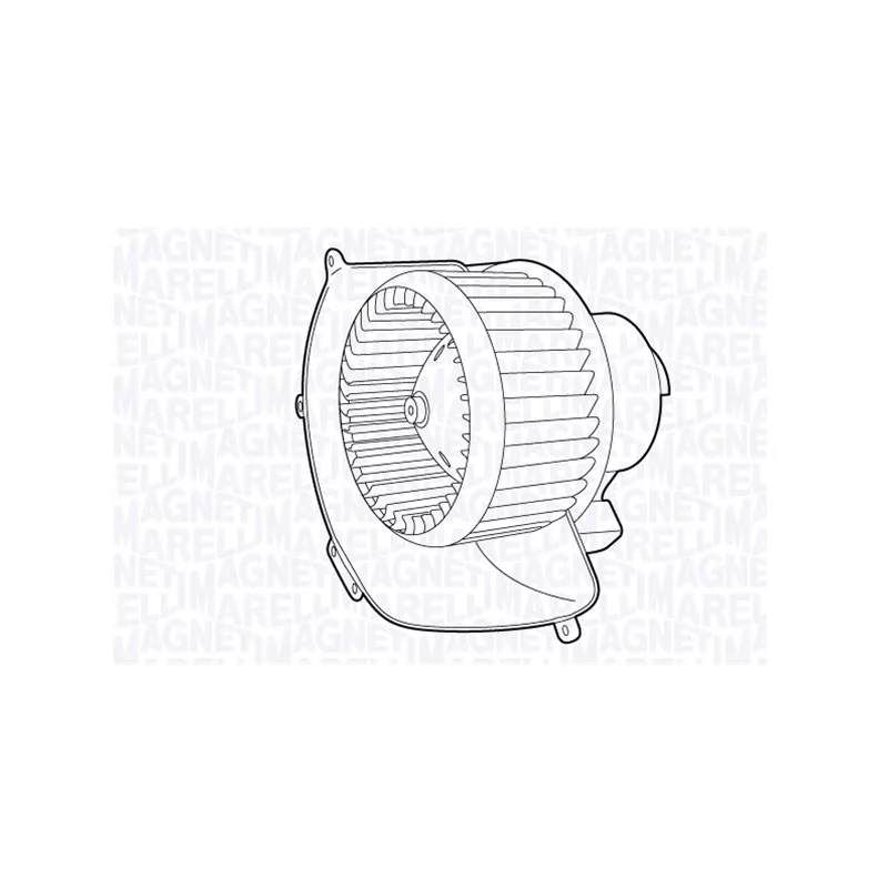 Pulseur d'air habitacle MAGNETI MARELLI 069422466010