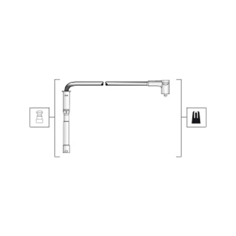 Kit de câbles d'allumage MAGNETI MARELLI 941318111287