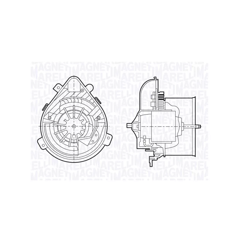 Pulseur d'air habitacle MAGNETI MARELLI 069412695010