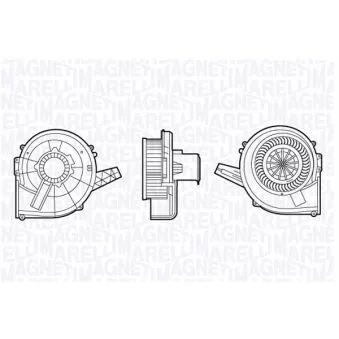 Pulseur d'air habitacle MAGNETI MARELLI 069412664010