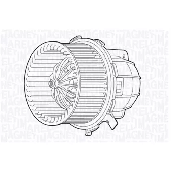 Pulseur d'air habitacle MAGNETI MARELLI 069412703010