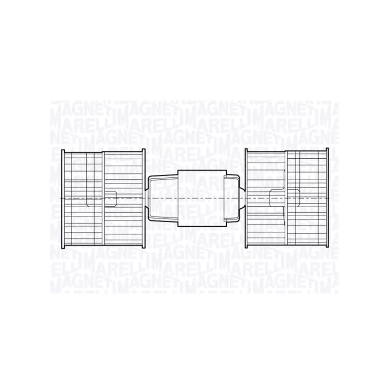 Pulseur d'air habitacle MAGNETI MARELLI 069412677010
