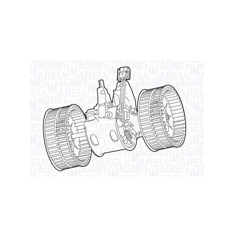 Pulseur d'air habitacle MAGNETI MARELLI 069412707010