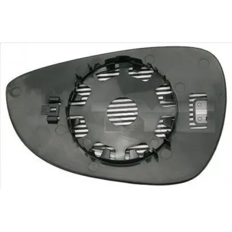 Verre de rétroviseur, rétroviseur extérieur TYC 310-0130-1