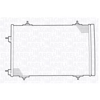 Condenseur, climatisation MAGNETI MARELLI 350203637000