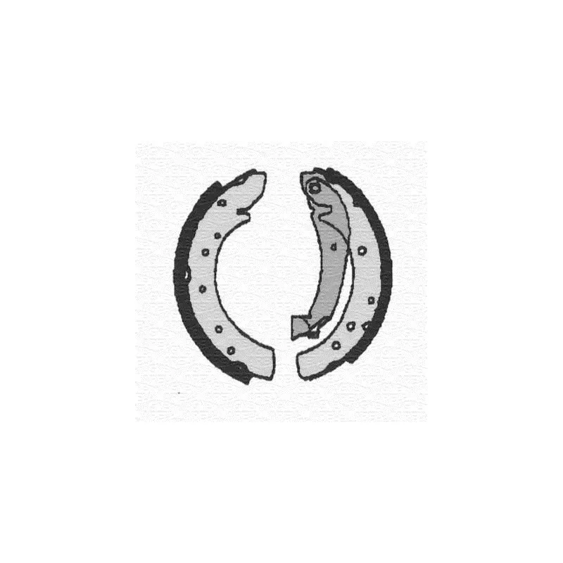 Jeu de 4 plaquettes de frein avant MAGNETI MARELLI 360219192170