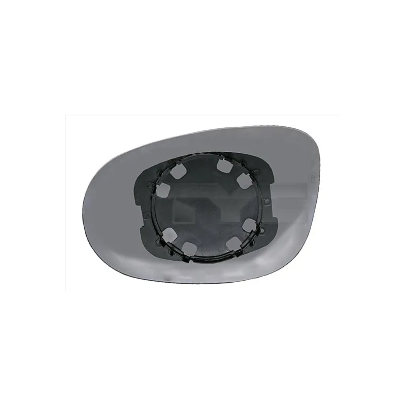 Verre de rétroviseur, rétroviseur extérieur TYC 310-0141-1