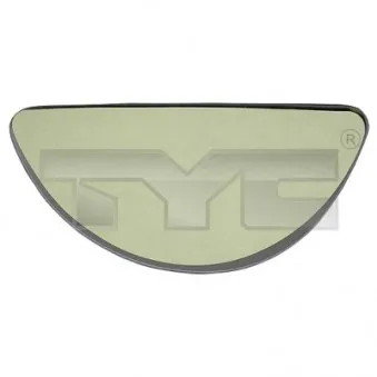 Verre de rétroviseur, rétroviseur extérieur TYC 310-0179-1