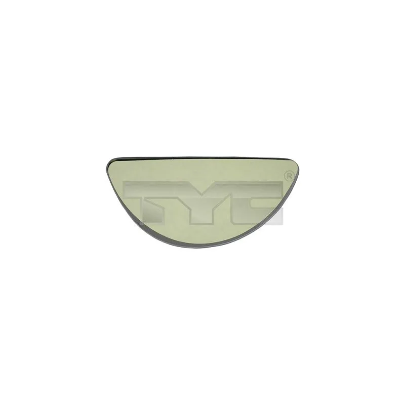Verre de rétroviseur, rétroviseur extérieur TYC 310-0180-1