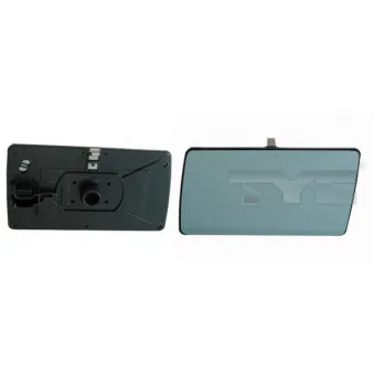 Verre de rétroviseur, rétroviseur extérieur TYC 321-0020-1
