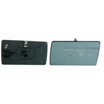 Verre de rétroviseur, rétroviseur extérieur TYC 321-0022-1