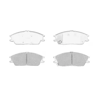Jeu de 4 plaquettes de frein avant KOREA C14020OEM