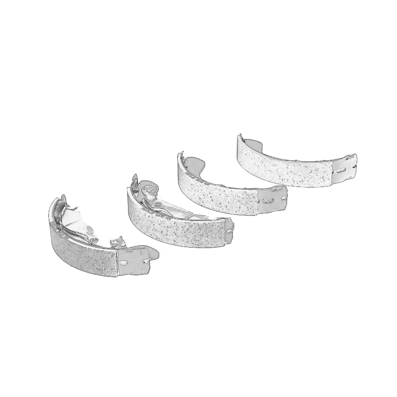 Jeu de 4 plaquettes de frein arrière KOREA C00012OEM
