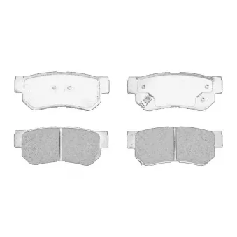 Jeu de 4 plaquettes de frein arrière KOREA C20504OEM